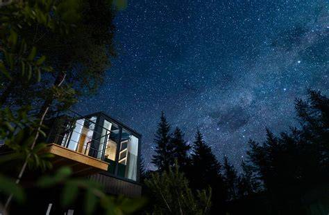 Skyview Chalet nelle Dolomiti con vista sul cielo stellato