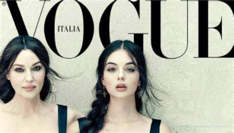 Copertina di Vogue con Monica Bellucci