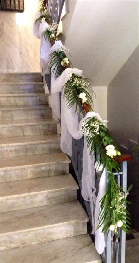 Esempi di addobbi per scale di matrimonio fai da te