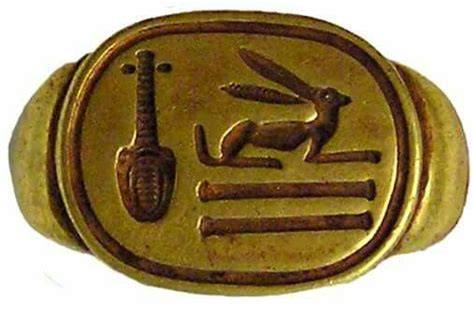 Anelli antichi egizi