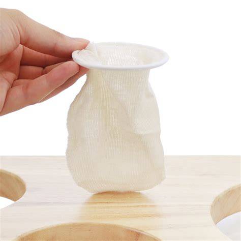 Filtro in cotone per bevande vegetali