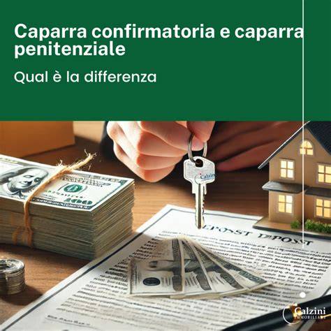 Differenza tra caparra penitenziale e multa penitenziale