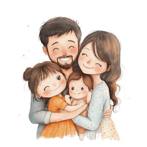Immagine simbolica di una famiglia con una bambina
