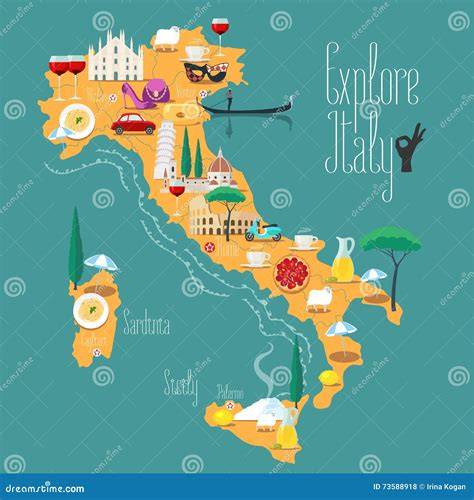 mappa dell'Italia con icone di matrimoni