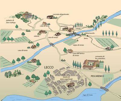 Mappa dei luoghi de I Promessi Sposi