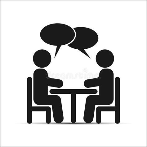 Illustrazione stilizzata di due persone che comunicano