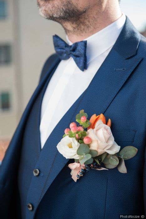 boutonnière margherita sposo