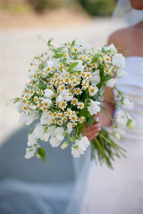 bouquet sposa tema margherita