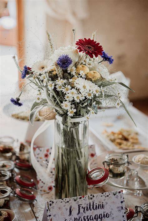 centrotavola matrimonio margherita stile country