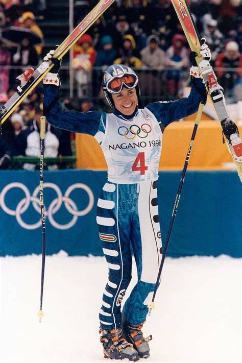 Deborah Compagnoni in montagna