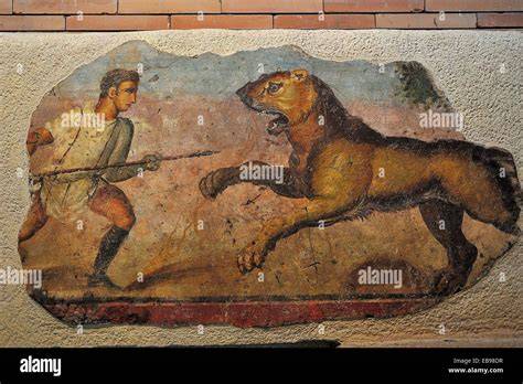 affresco romano con rose