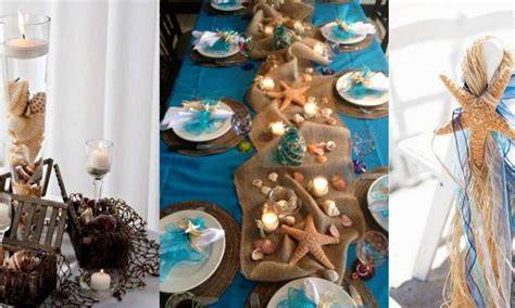 Decorazioni a tema mare per matrimoni