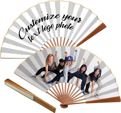 Ventaglio personalizzato con nome invitato