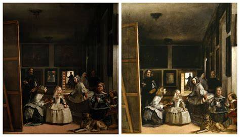 Riflesso dei sovrani nello specchio di Las Meninas