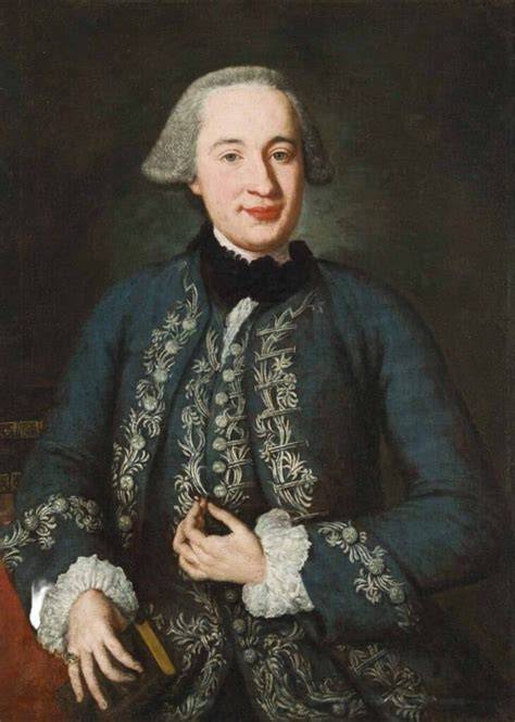 Ritratto di Giacomo Casanova nel XVIII secolo