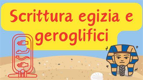 Geroglifici etiopi e egizi a confronto