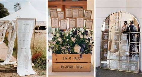 Tableau de mariage creativo
