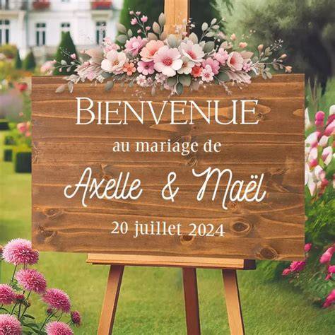 Tableau de mariage ecologico in pallet
