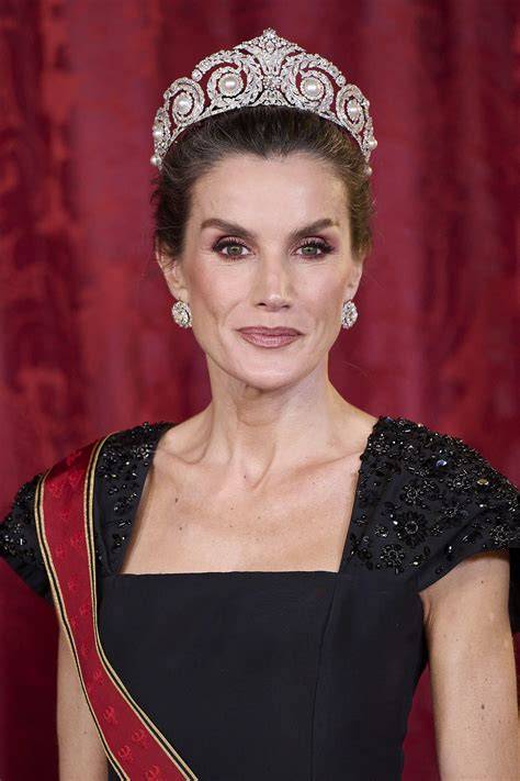 Tiara di Regina Sofia indossata da Letizia Ortiz