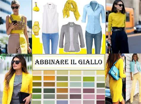 Abbinamenti di colore con il giallo