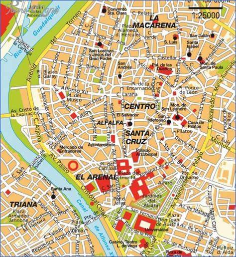 Mappa di Siviglia