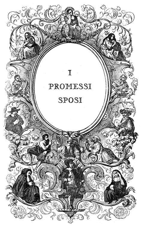 Copertina storica de I Promessi Sposi