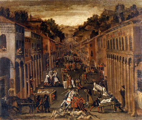 Illustrazione della peste del 1630