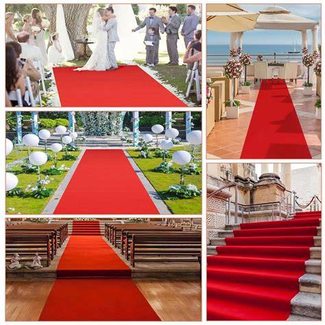 Tappeto rosso per scala matrimonio