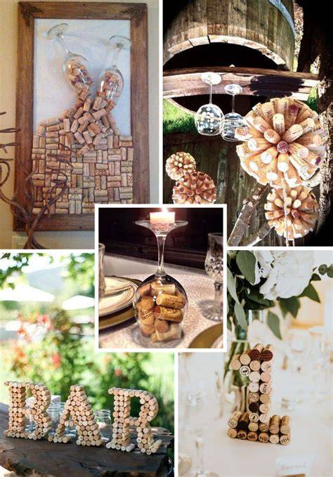 Escort card a tema vino con tappi di sughero