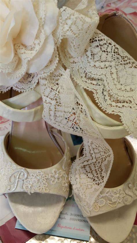 Scarpe da sposa vintage di Diane Hassall