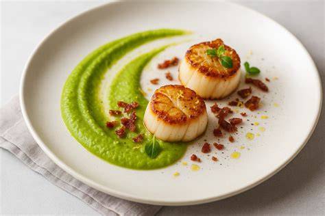 Piatto di pesce gourmet