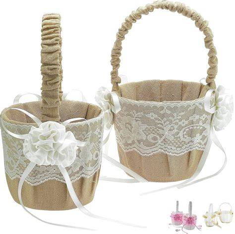 Varietà di cestini per matrimonio: eleganti e rustici