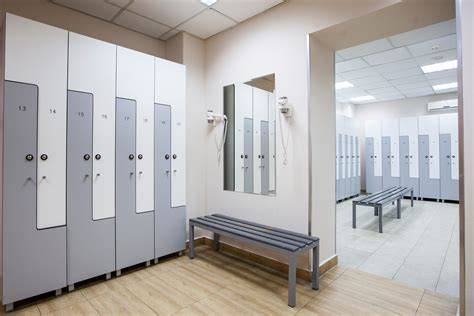Armadietti di sicurezza in una spa