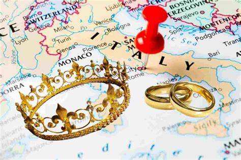 Dettagli di un matrimonio reale