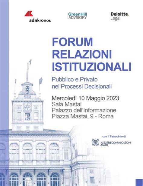 Schema che illustra i pilastri delle relazioni istituzionali: ascolto, analisi, influenza