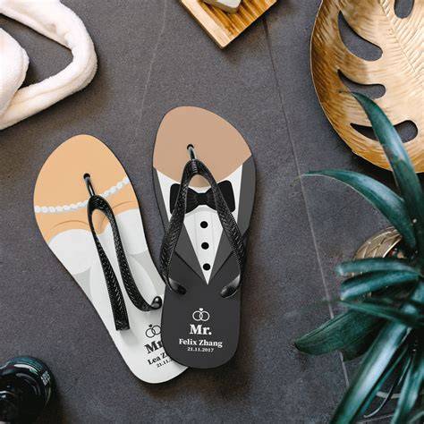 Infradito personalizzate per matrimonio