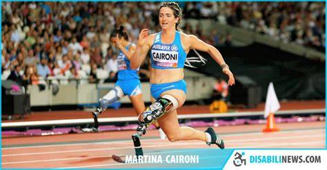 Martina Caironi in gara