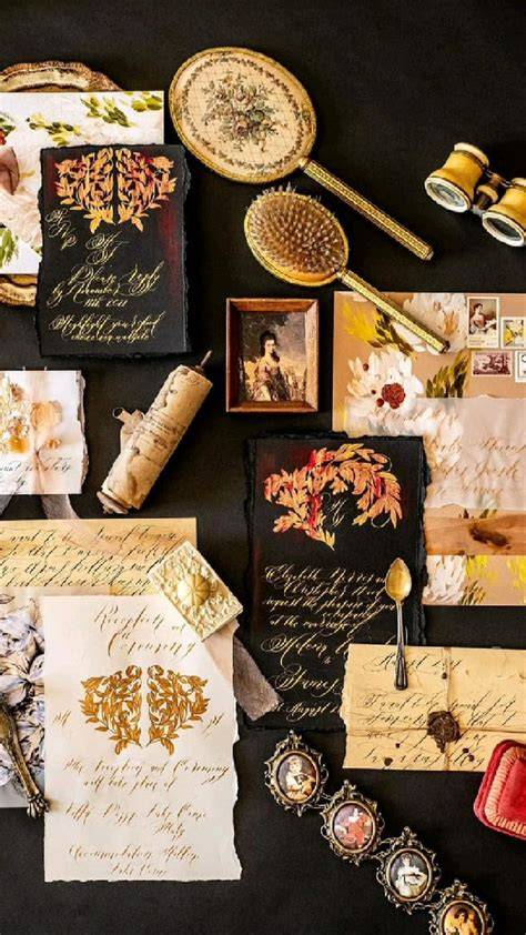 Dettagli dorati per matrimonio barocco